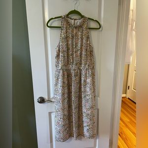 Loft Outlet Garden Sleeveless Midi Dress, size 6